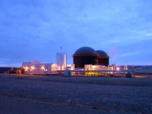 IMUS Biogas Plant at Highland Feeders near Vegreville