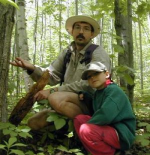 Dr. Christian Messier and son