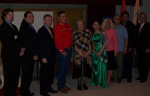 Dignitaries at Graduation Ceremony